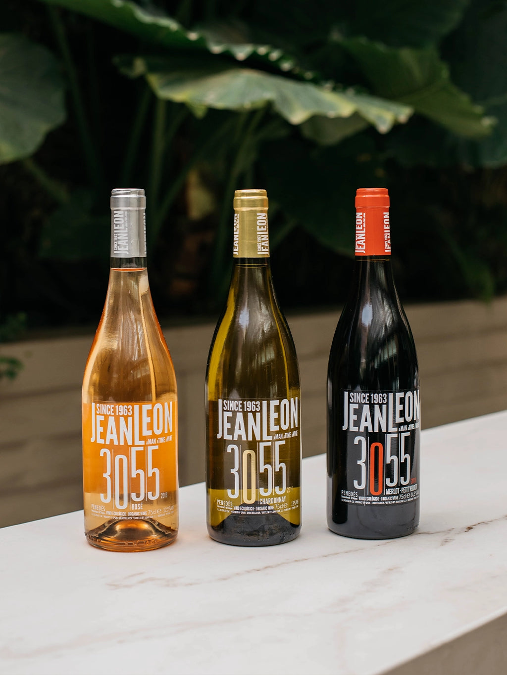 Jean Leon 3055 Chardonay, Rosé BIO, Merlot